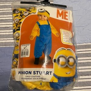 Halloween Costume - Toddler Size 3-4 yrs. Minion Stuart.